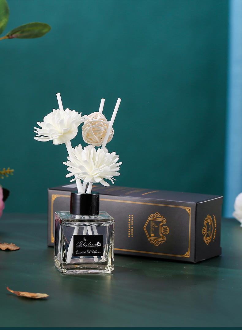 小方瓶无火香薰空气清新剂持久香薰精油香氛香水芳香檀香香薰50ml