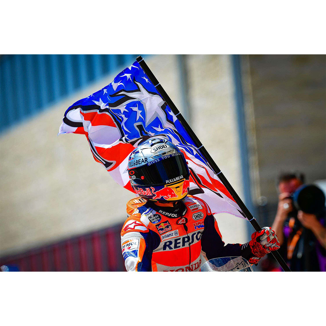 93号马奎斯海报a星骑行机车罗西哈雷宿舍贴画越野重机车房间壁纸