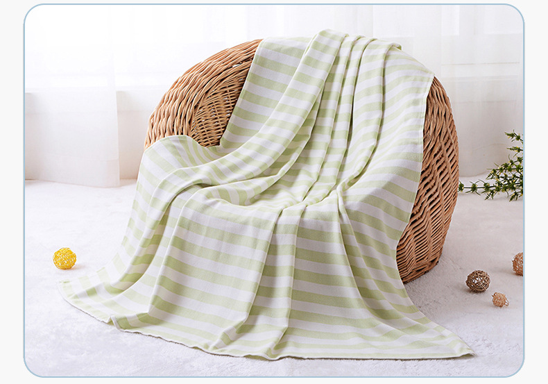 竹纤维毛巾被儿童夏凉被盖毯成人单双人夏季毯子空调毯