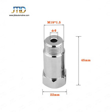 跨境热销汽车改装配件304不锈钢氧传感器接头延长改装配件45mm