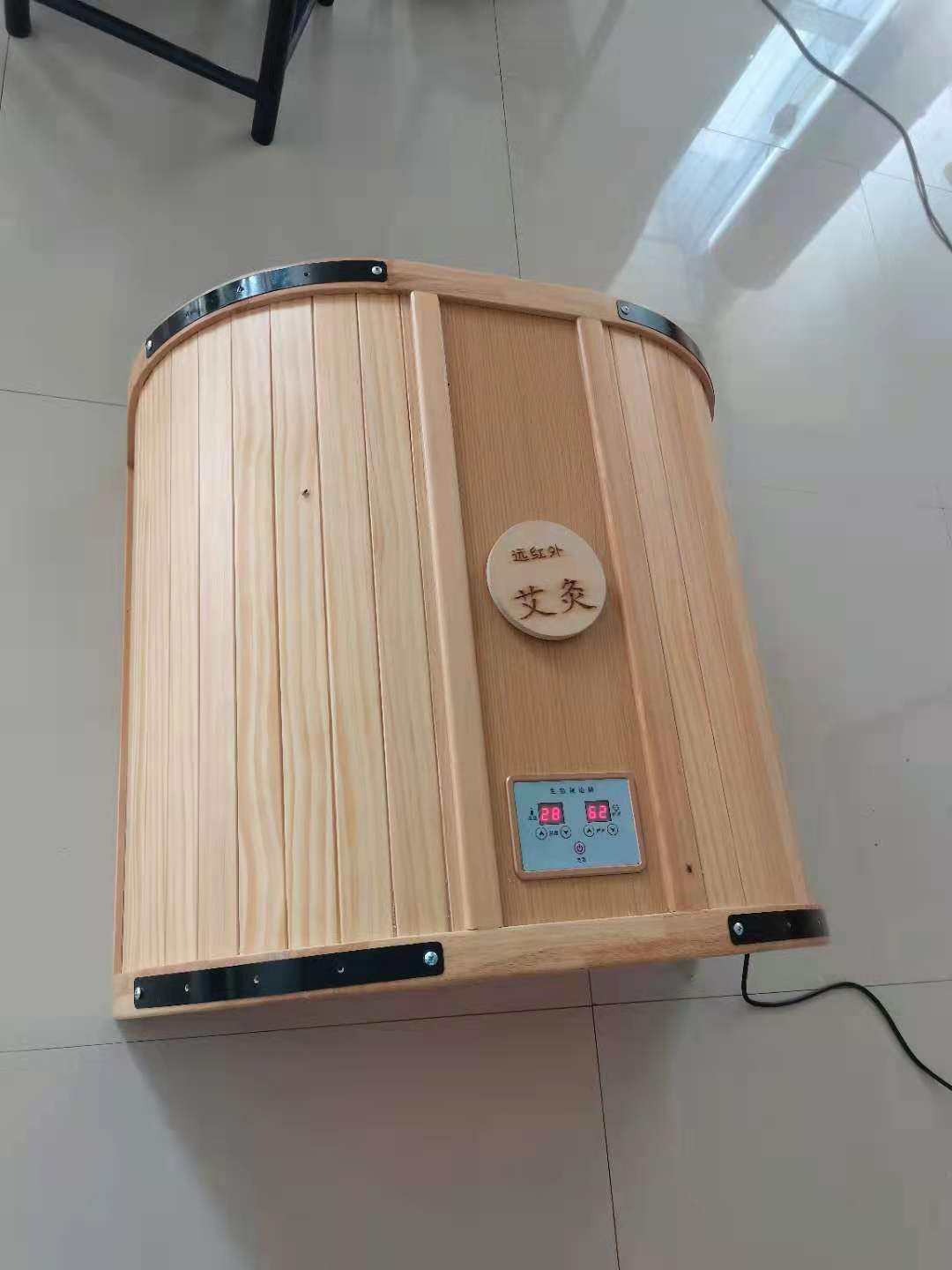 远红外加热艾灸舱能量舱砭石家用电加热暖宫汗蒸热敷艾灸仓养生机