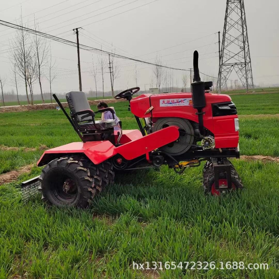 南方地区专用手扶式打田机 9-20马力多型号供你选择 防滑胎带拖斗