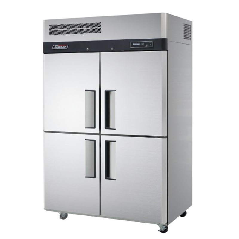 turbo air四门冰箱特博尔风冷无霜冷柜商用厨房冰箱不锈钢冷柜
