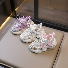 女童凉鞋2024年夏季新款儿童半包运动鞋韩版中大童轻便防滑休闲鞋