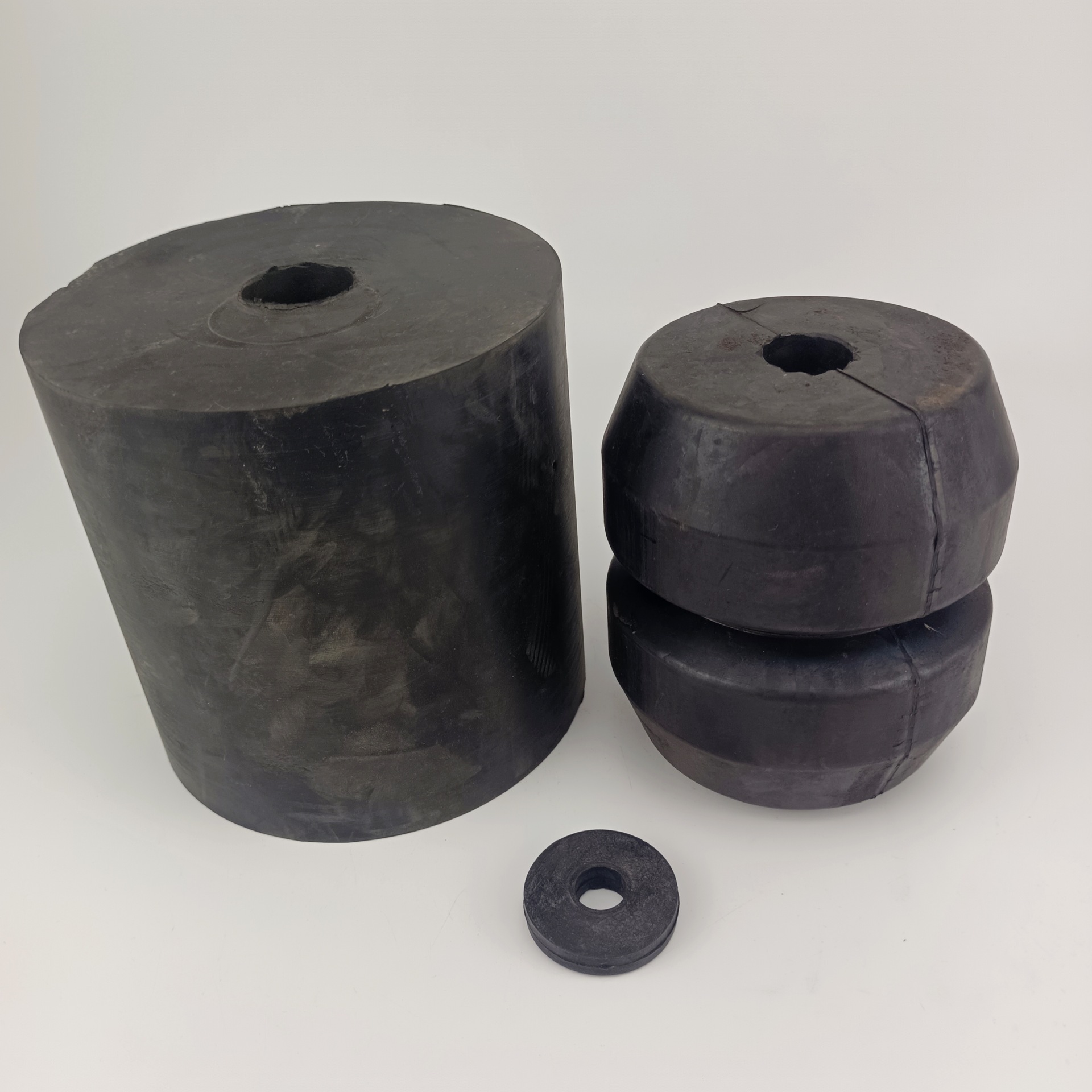 定制缓冲橡胶垫块 黑色橡胶块 橡胶减震垫