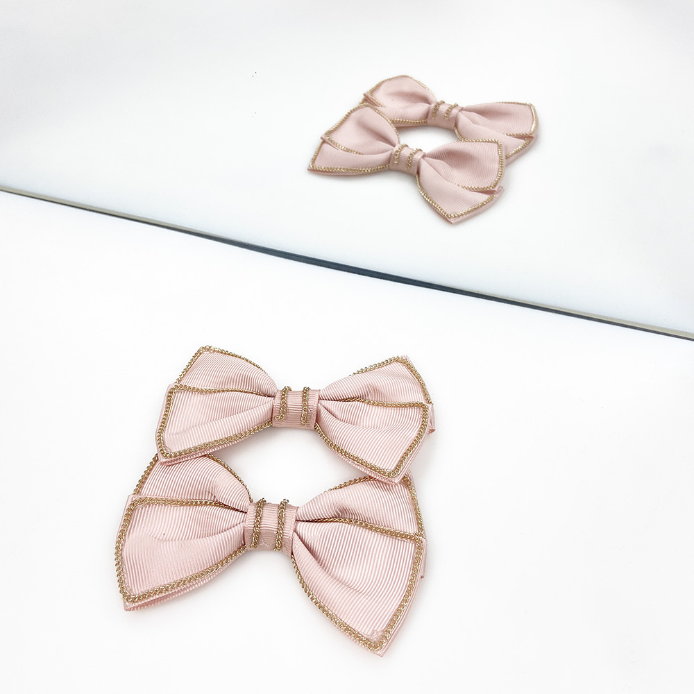 新蝴蝶结装饰鞋花鞋子配件鞋面绸缎丝带百搭配饰鞋上高档鞋扣箱包