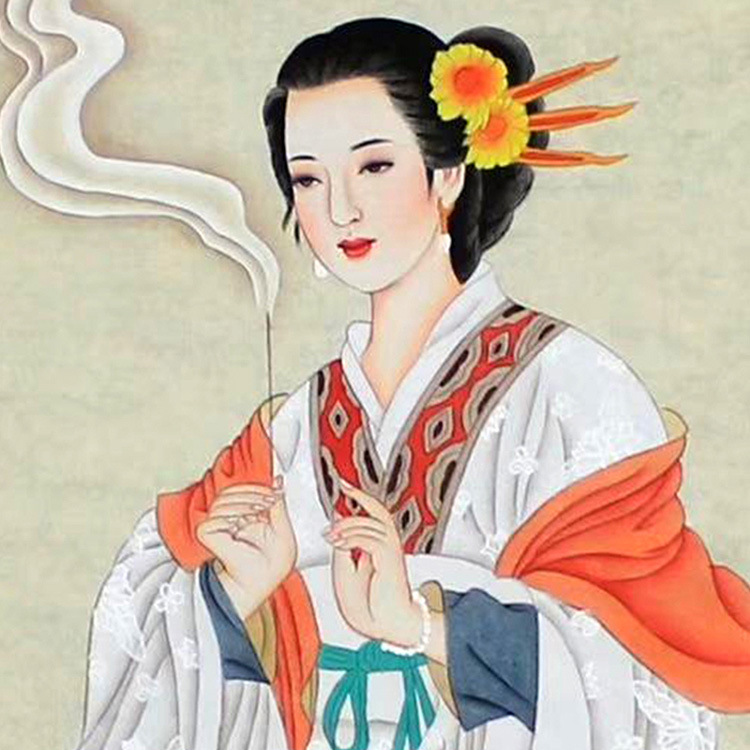 古代四大美女挂画西施貂蝉杨贵妃壁画卷轴画新中式客厅酒店装饰画