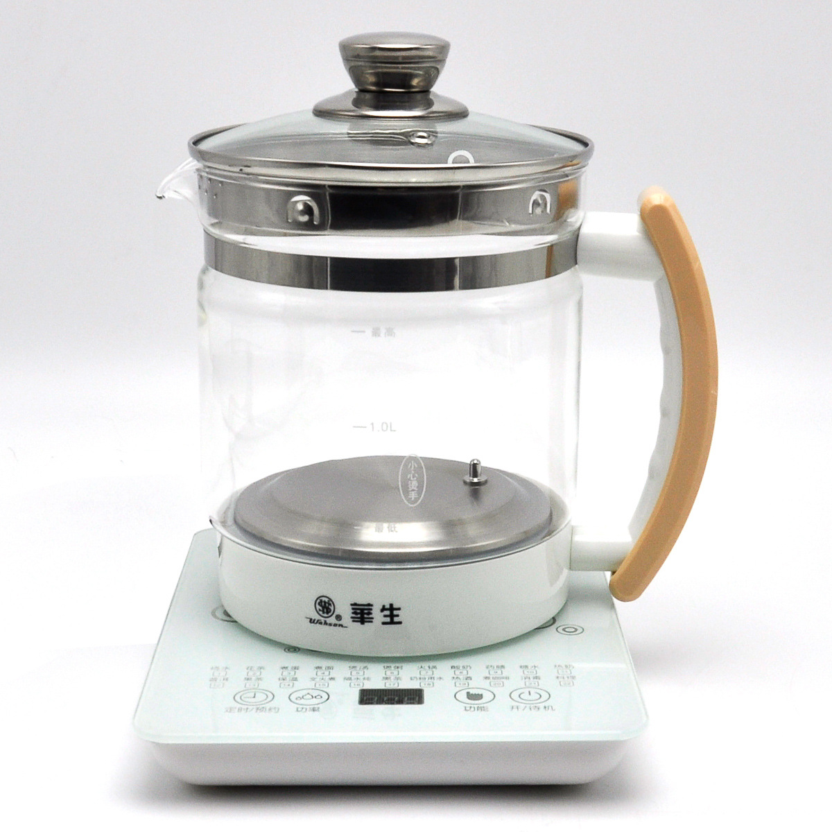 华生养生壶办公室小型全自动加厚玻璃养身花茶壶家用多功能煮茶器