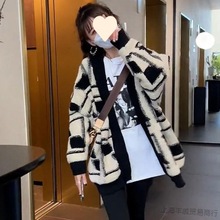 网红毛衣外套ins女装2023新款潮秋冬季慵懒风针织开衫洋气上衣服