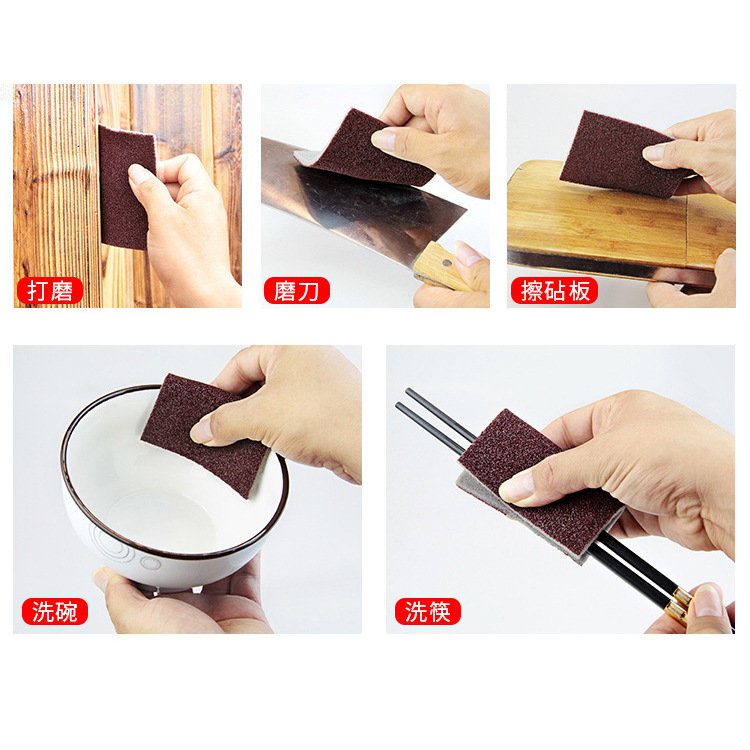 Lazy Silicon Carbide Rag Kitchen Dishwashing Spong Mop Cleaning Brush Rust Removal Brush Pot Scouring Pad Dishwashing Brush Pot Rag