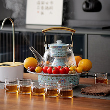 珐琅彩茶壶泡茶煮茶炉和壶茶具网红电陶炉小型泡自动煮茶器养生壶