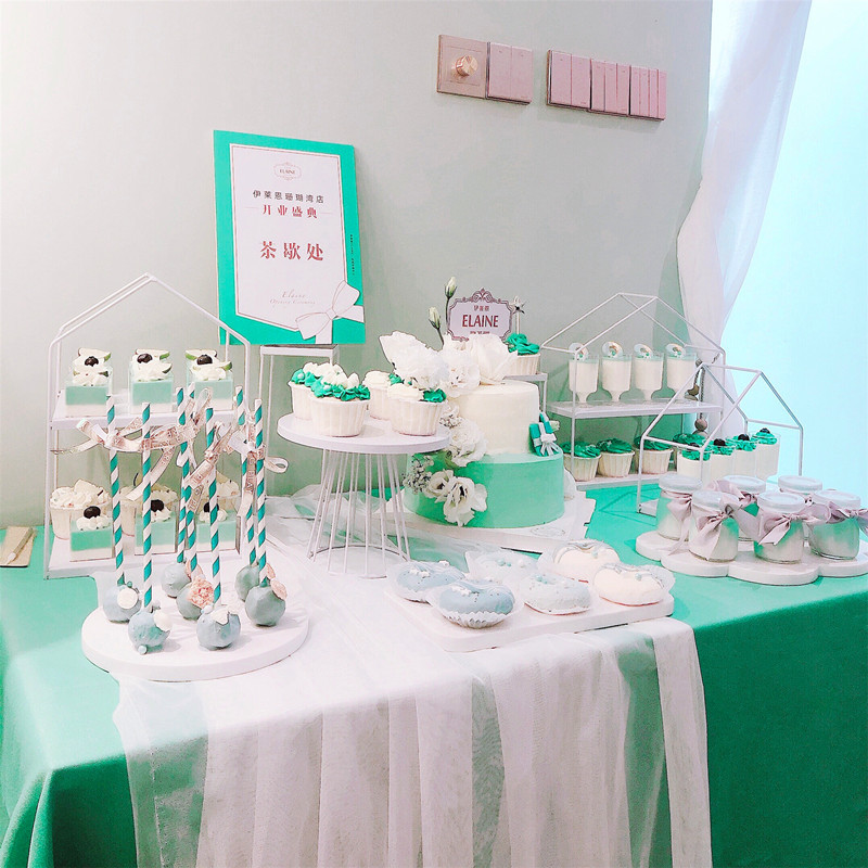 自助餐甜品台摆件展示架套装冷餐会茶歇摆台欧式果盘