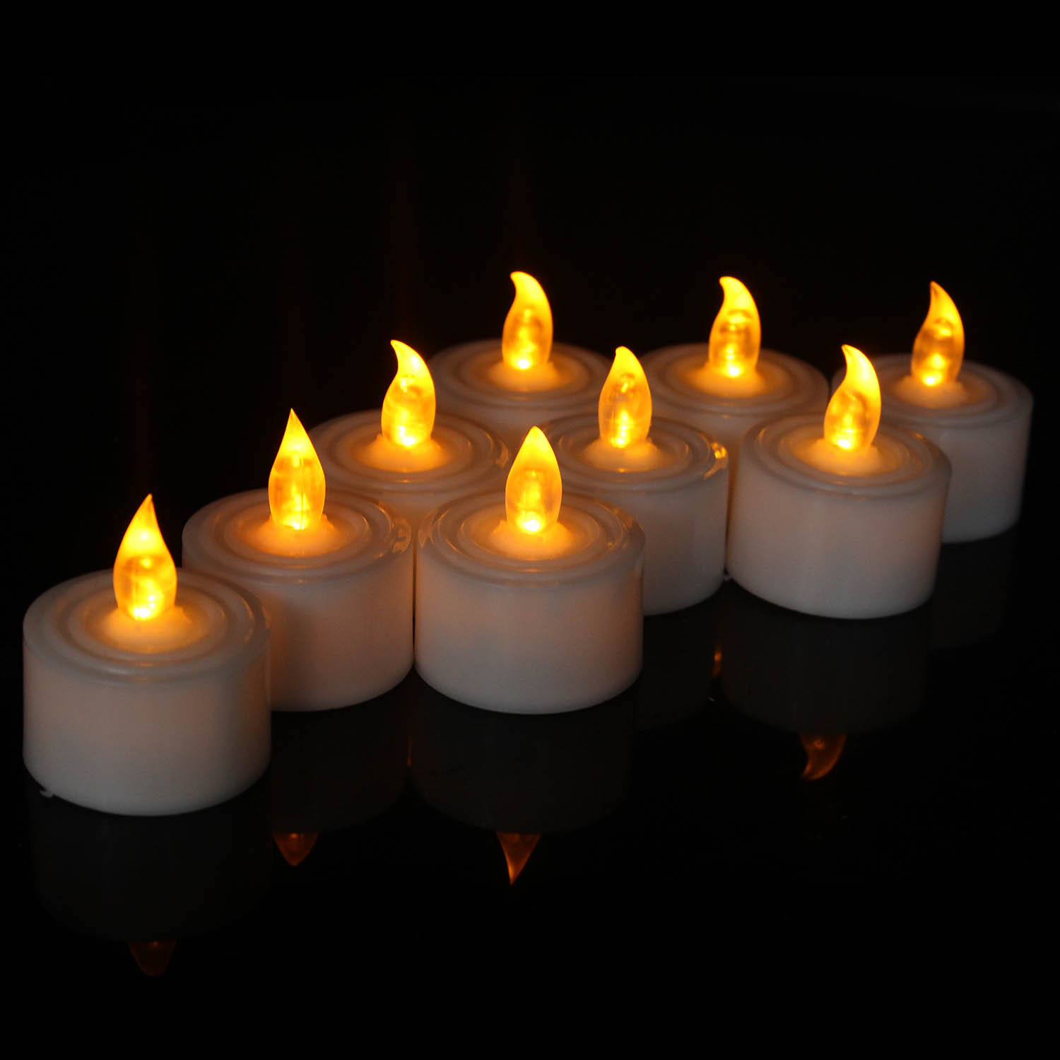 厂家货源圣诞节装饰茶蜡婚礼表白引路灯创意螺旋纹led电子蜡烛灯