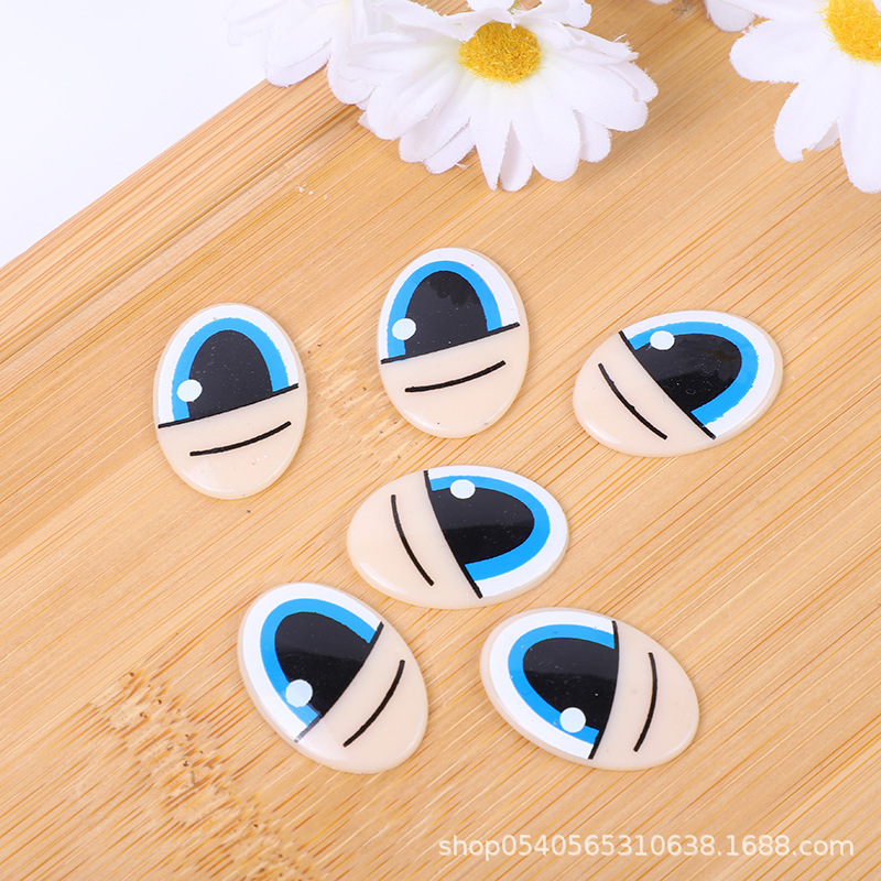 cartoon plastic moving eyes diy ultralight clay accessories early education auxiliary material doll toy eyes accessories