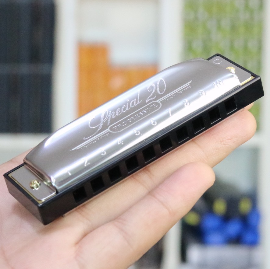 德国和莱hohner sp20 special 20十10孔布鲁斯口琴初学者成人专业