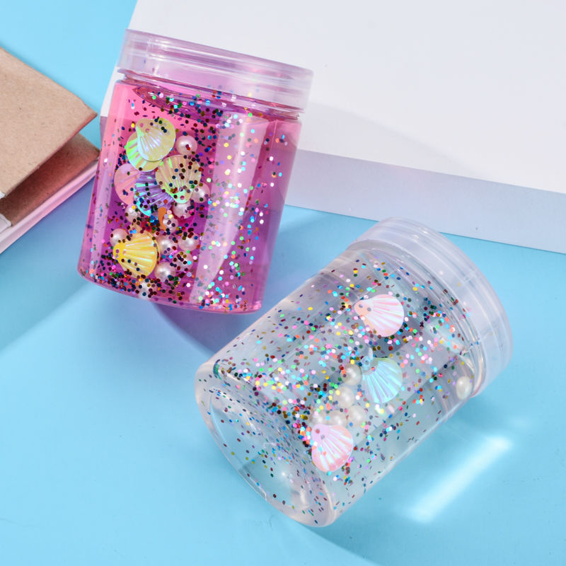 水晶泥批发史莱姆鼻涕冰山透明手工制作彩泥材料儿童玩具量大从优