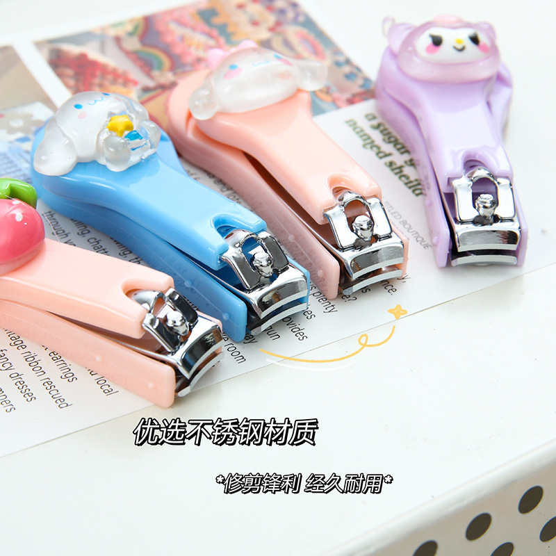 Cute Cartoon Nail Clippers New Home Children's Small Nail Clippers Girls Portable Creative Nail Clippers