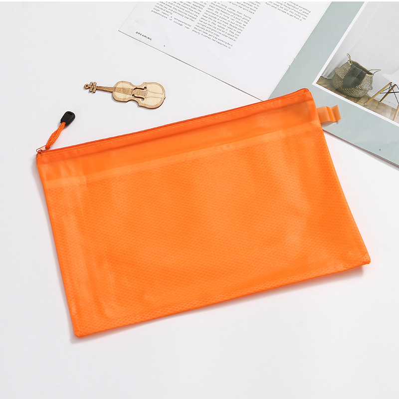 File Bag Double-Layer Mesh Bag Advertising Gift Bag A3/B4/A4/B5/A5/B6/A6/B8/Paper Bag Wholesale