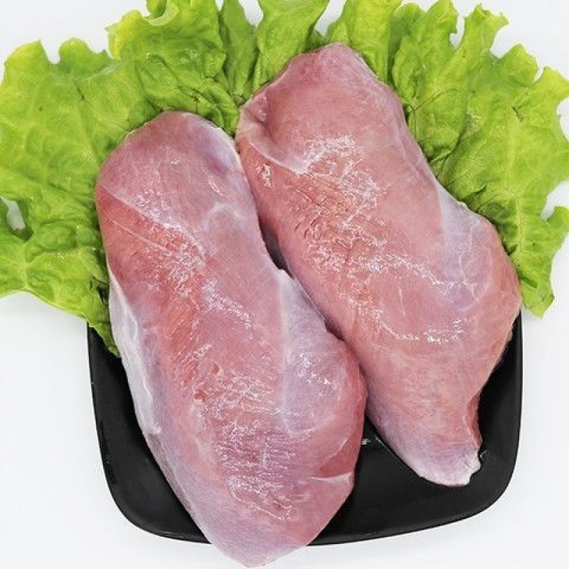 鸭胸肉六合冷冻5斤去皮冰鲜鸭脯肉包邮瘦肉生鸭脯炒菜烧烤速卖通