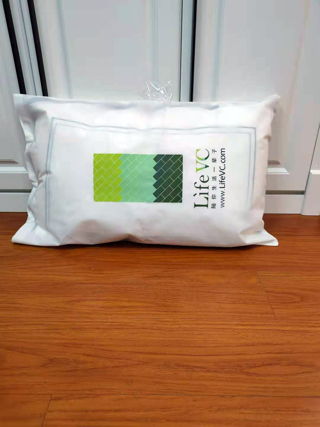 无纺布枕芯枕头收纳袋 免费设计印logo床上用品家纺钉扣包装袋