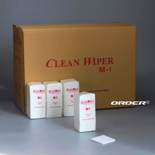 耐酒精耐丙酮CLEAN WIPER M-1 网纹小尺寸高吸液性无尘净化抹纸