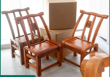 农村老式靠背椅子桌椅怀旧室外实木靠背椅新农村商用家用传统摆件