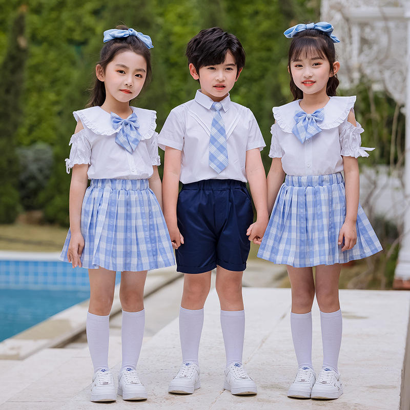 女童连衣裙春装6儿童jk制服全套7学院风套装8洋气9小学生校服批发
