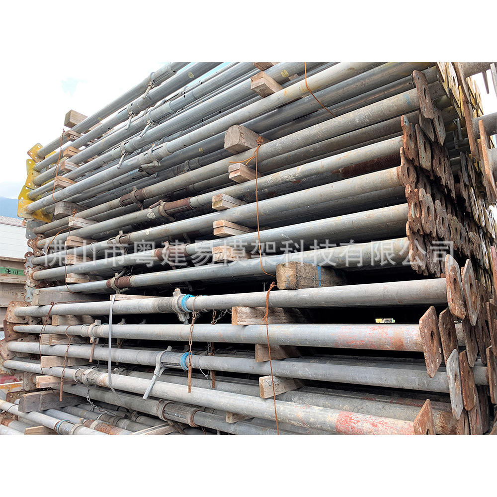 装配式pc斜支撑 三角斜撑 支撑杆脚手架钢支撑 建筑配件