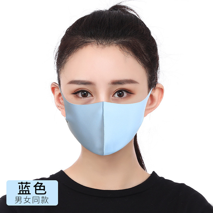 Wholesale Spring and Autumn Men's and Women's Mask Adult Breathable Modal Double-Layer Dust-Proof Windproof