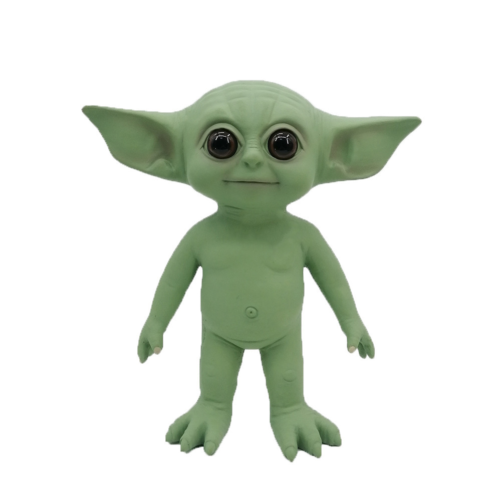 星球大战baby yoda玩偶手办 尤达宝宝曼达洛人婴儿尤达外星人摆件