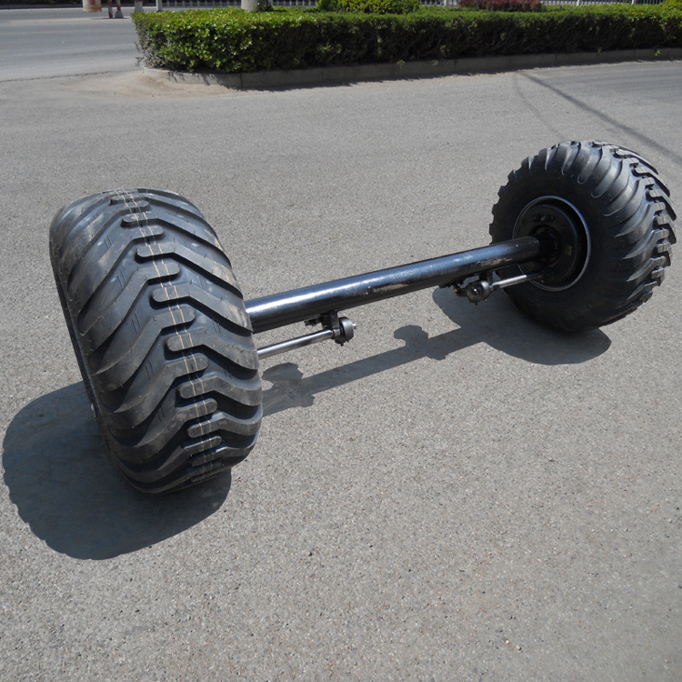 5打捆机车轴 气刹农用拖车轴 可定制加工