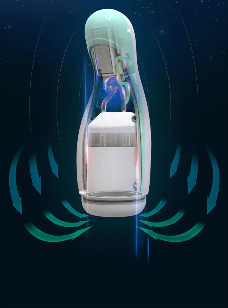 easy live 6号2代智能吮吸飞机杯男用多频加热震动口交自慰性用品