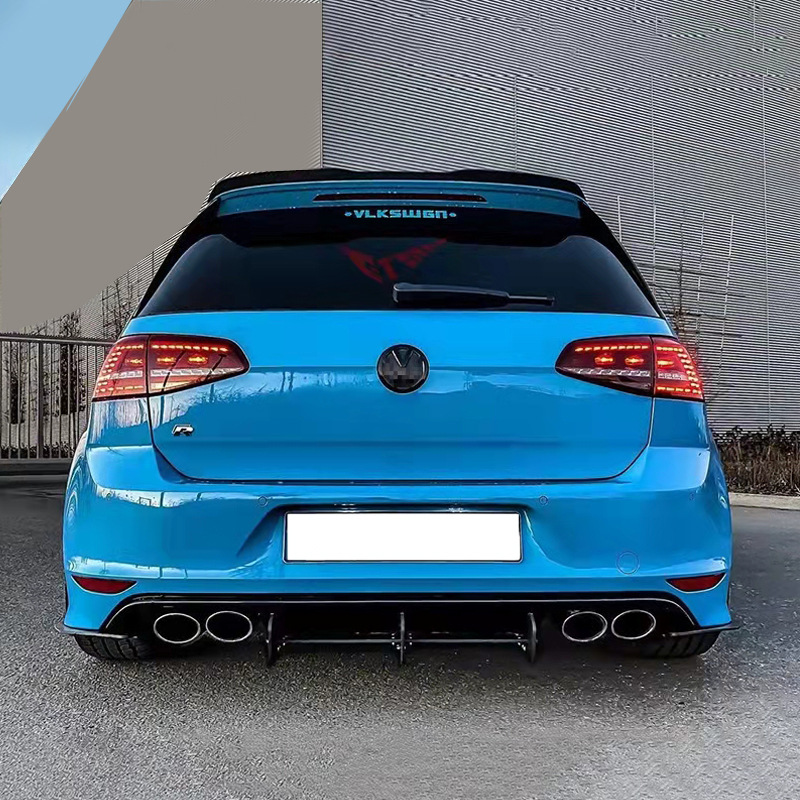 适用高尔夫7gti 改装尾翼侧翼 高7gti尾翼 无损免打孔安装高尔夫