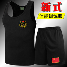 速套装T特种干特种兵背心训练短裤体能训练体能恤男夏季健身新式