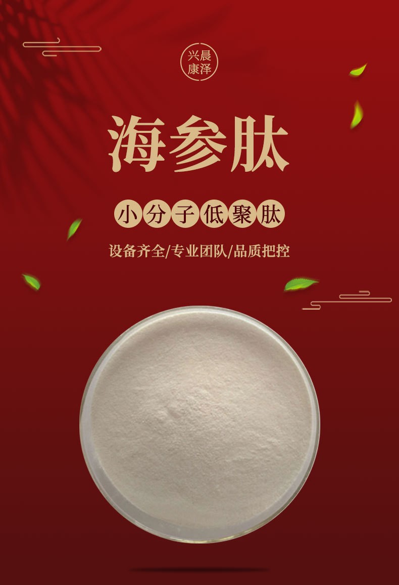 海参肽 海参低聚肽 500da 保健品原料 100g小分子肽 海参肽粉