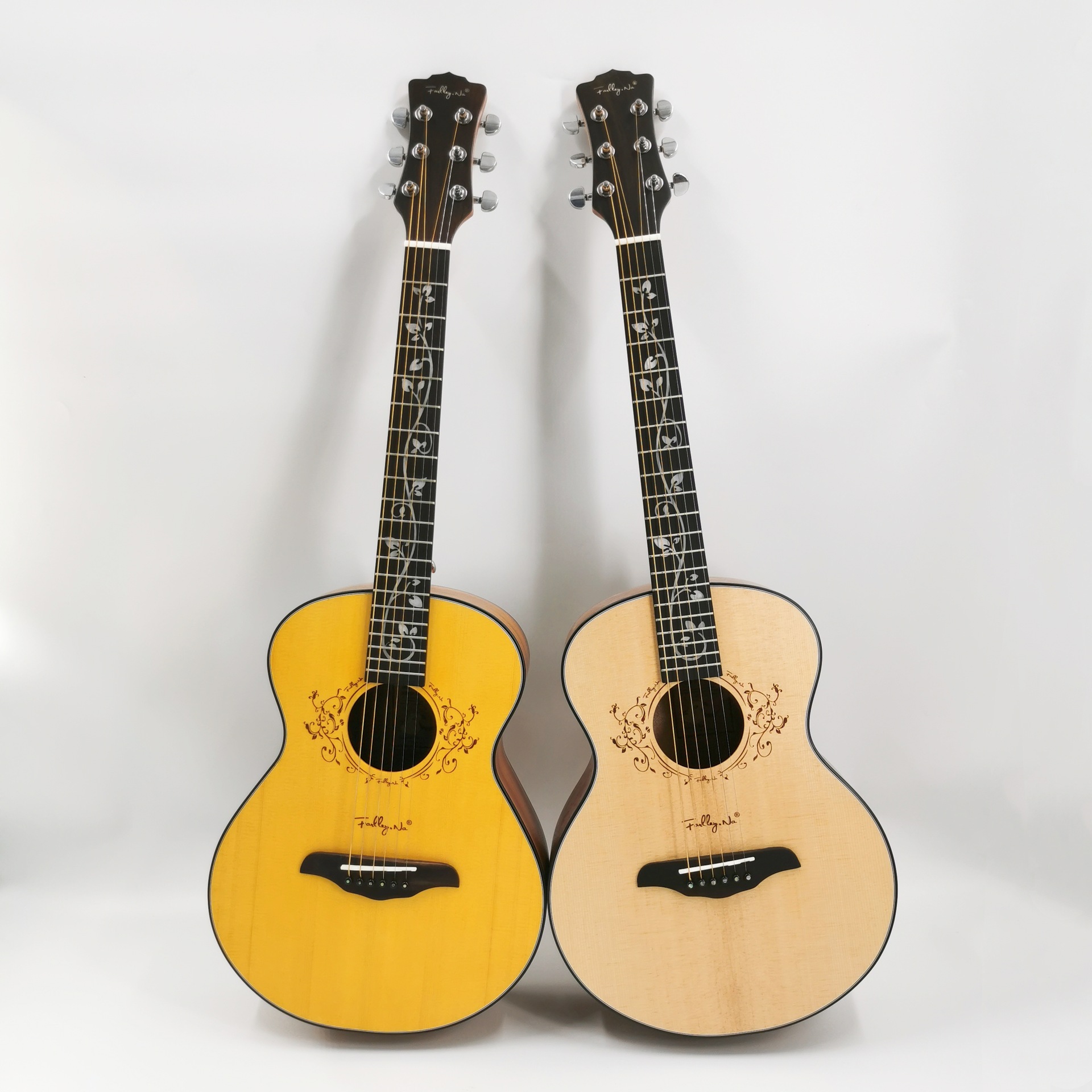 法利娜41寸民谣单板吉他学生考级加震电箱蓝牙多功能乐器