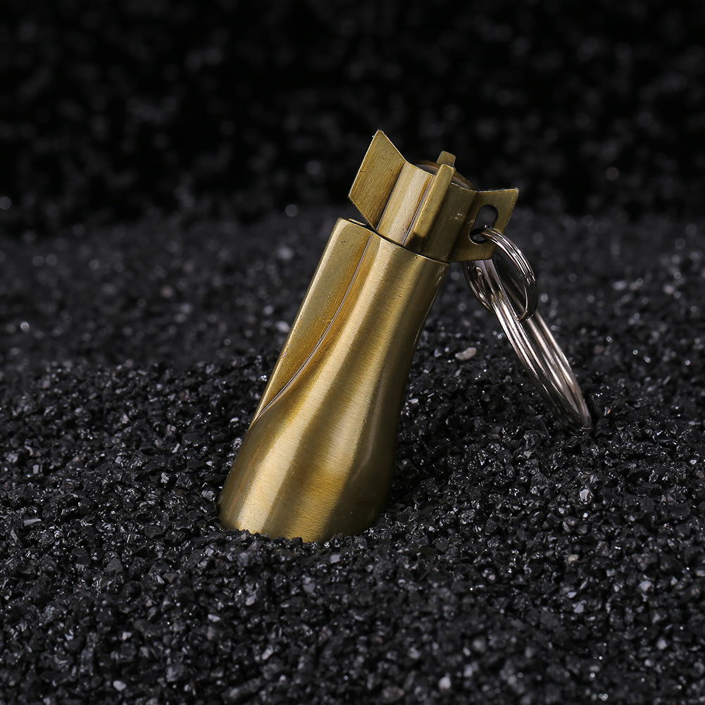 代发兵器迷你复古万次火柴煤油打火机防水户外金属点烟器创意礼品