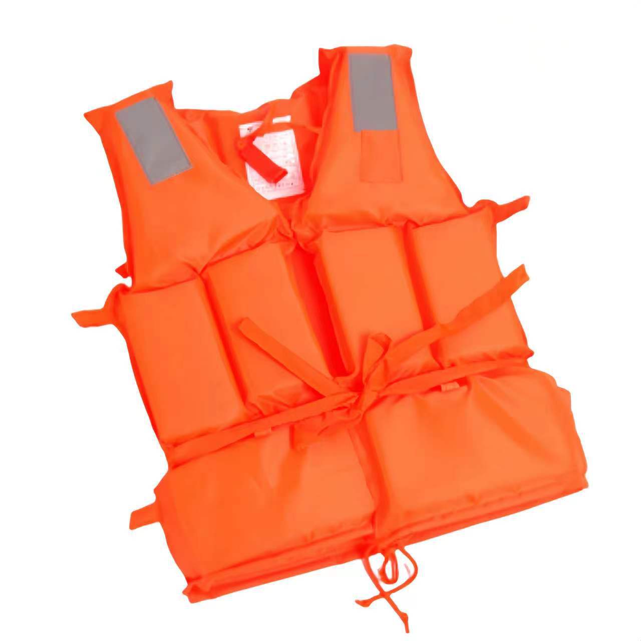 船用救生衣泡沫防汛大浮力牛津布消防工作救生衣救援游船防护用品