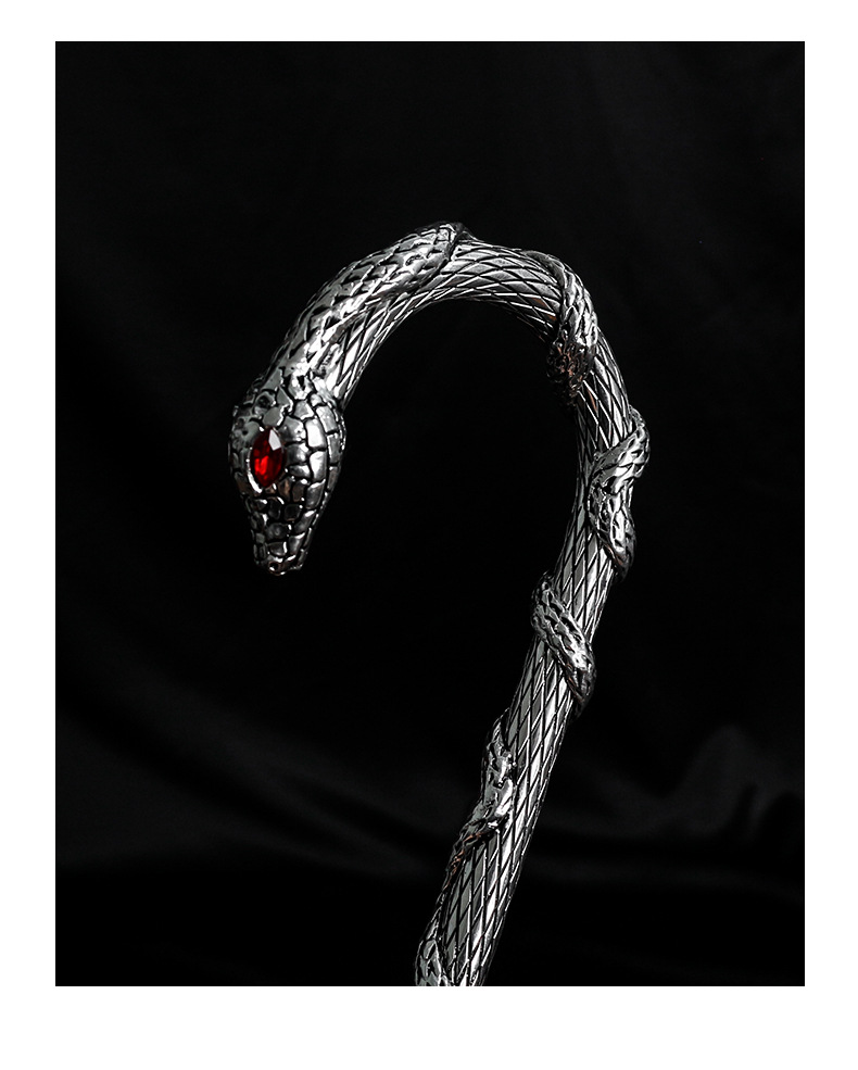 danmunier 轻奢伞雨伞长柄蛇纹复古风双层伞布大牌雨伞手作伞