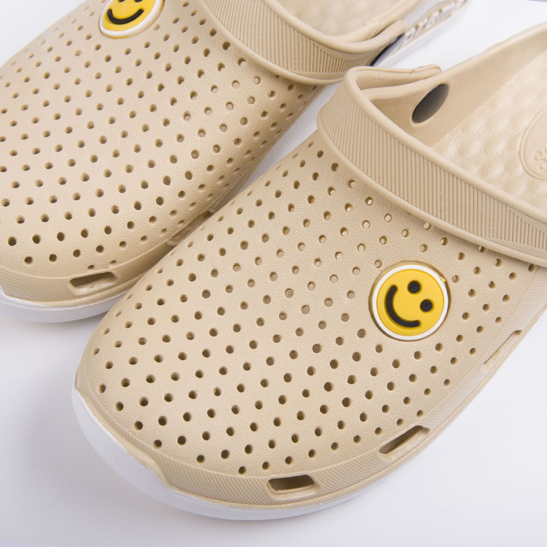 足美途男女沙滩包头拖鞋厚底蓝色情侣注塑鞋男士拖鞋吴川拖鞋批发