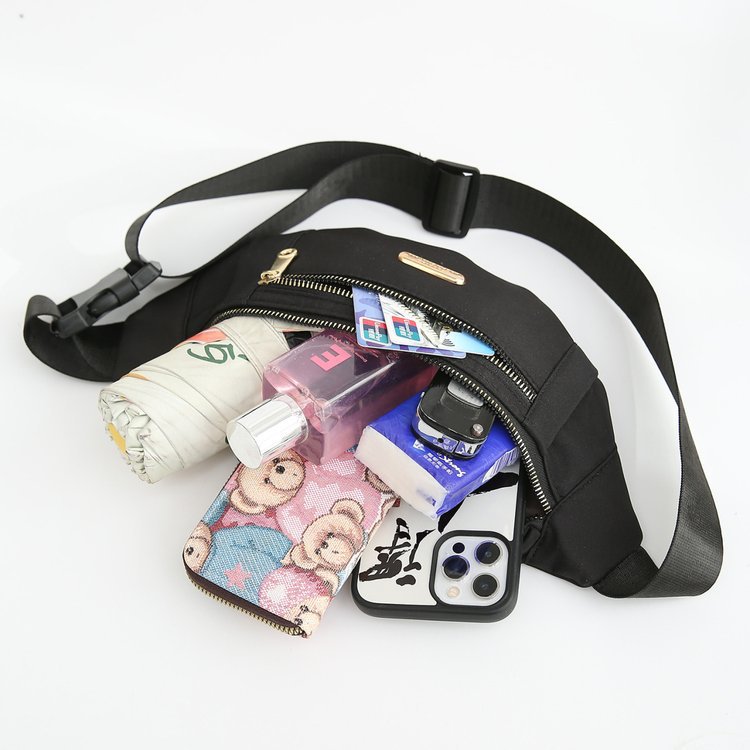 Women's Bag Summer 2023 New Fashion Multi-Layer Messenger Bag Running Costume Mobile Phone Waist Bag Large Capacity Sports Small Bag