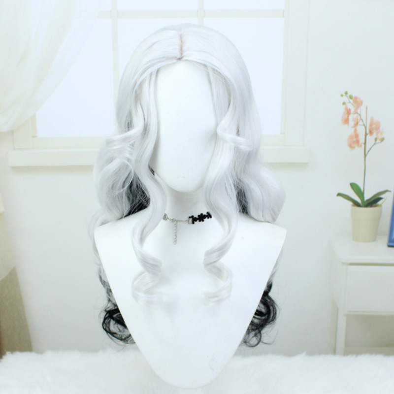 [Drifting] Identity V Star Cos Wig Psychologist Long Night Cosplay Wig Game Wig