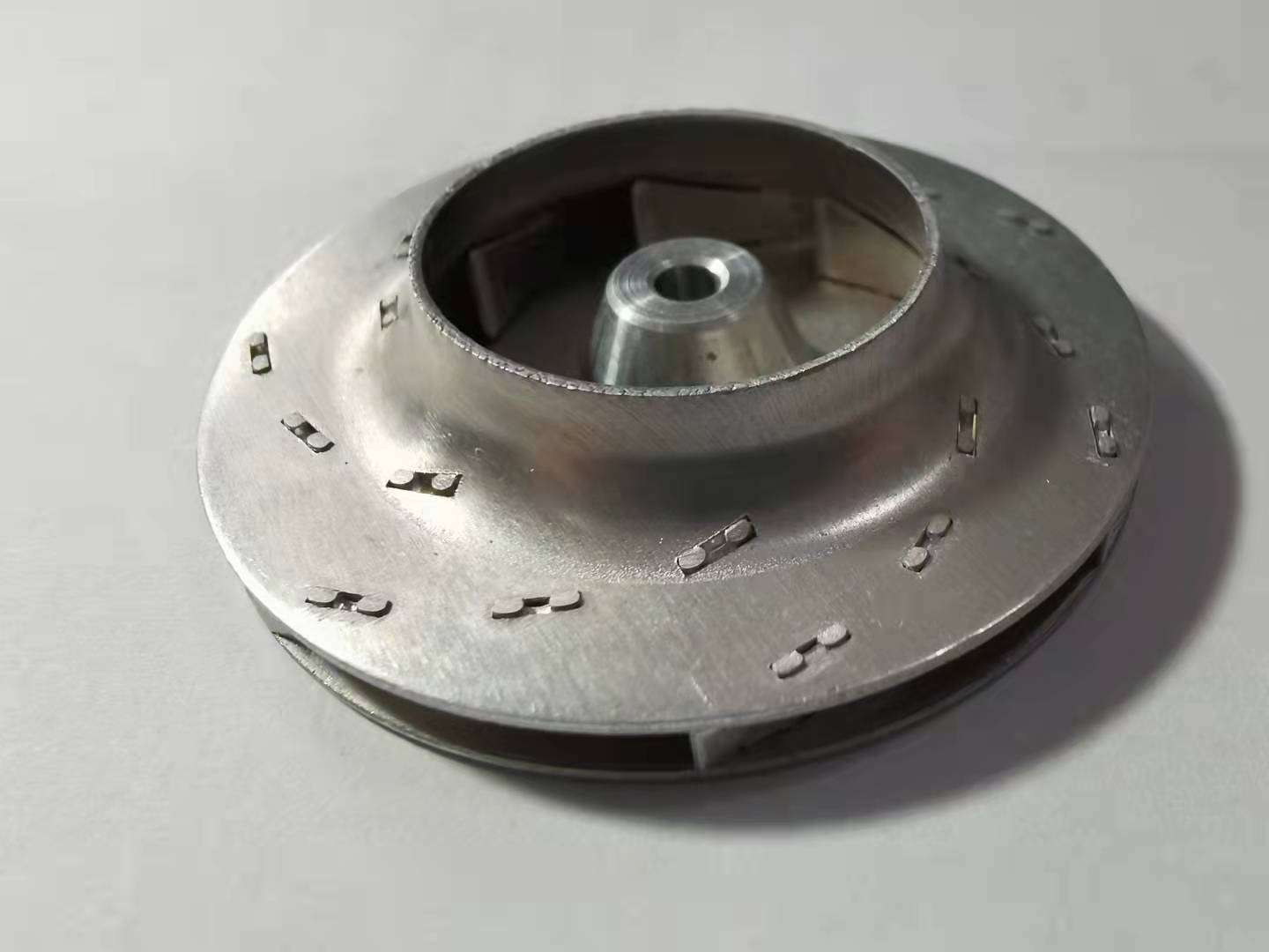 44吸尘器铝叶轮 擦窗机扫地机动叶轮 吸虫机铝风叶 吹风机风叶轮-报价