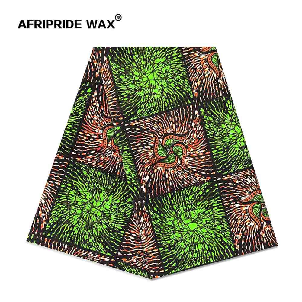 Foreign Trade Digital Printing African National Style Batik Cotton Clothing Fabric Afripride Wax