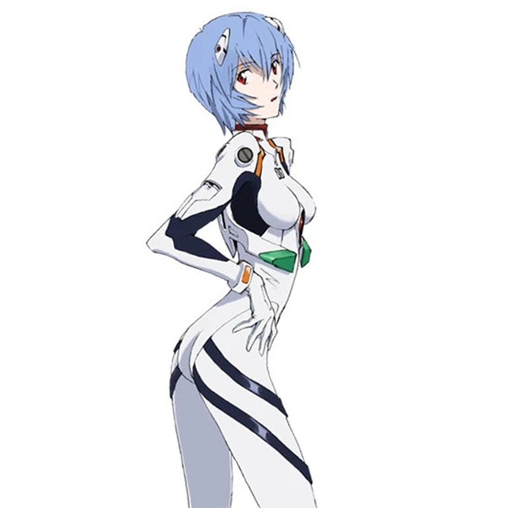 魅色新款凌波丽作战服高领紧身衣d19 漫展cosplay塑身变装服定制