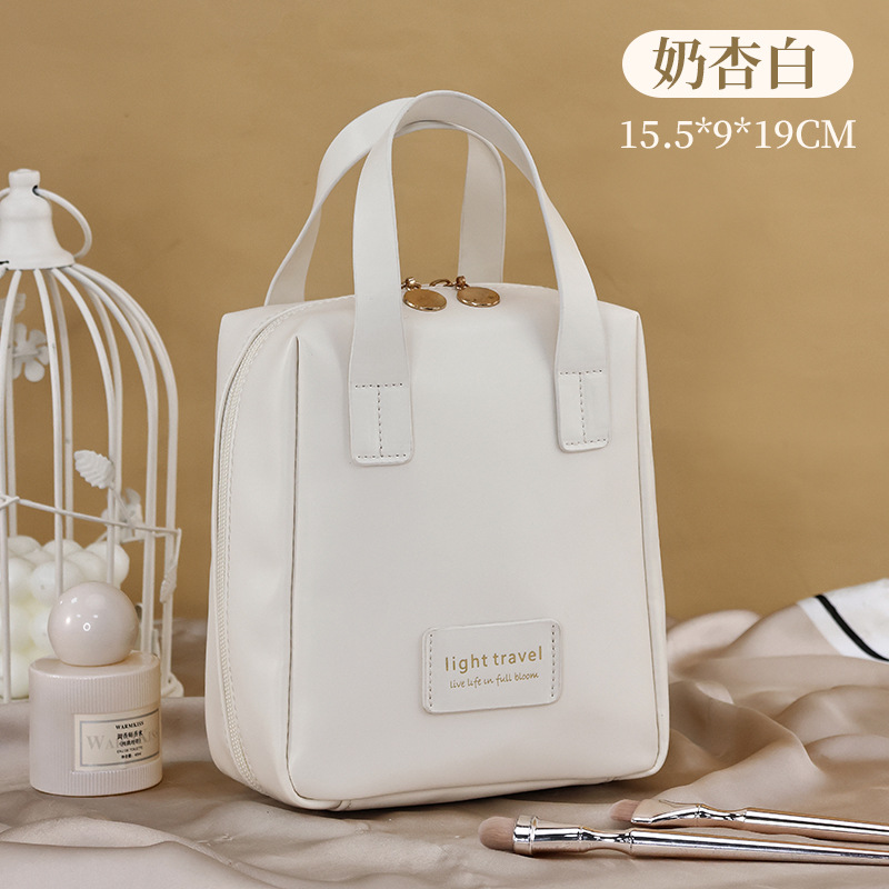 INS Style High Sense Shell Cosmetic Bag Xiaohongshu Portable Large Capacity Travel Buggy Bag Good-looking Wash Bag