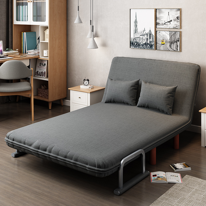 午休床双人折叠沙发床多功能懒人沙发客厅小户型两用1.5米伸缩床