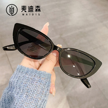 杰特新款2023猫眼塑料全框墨镜817经典小框太阳镜男士女士眼镜