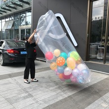 加厚塑料透明气球收纳袋 保护袋可重复使用防氧化袋派对婚庆布置