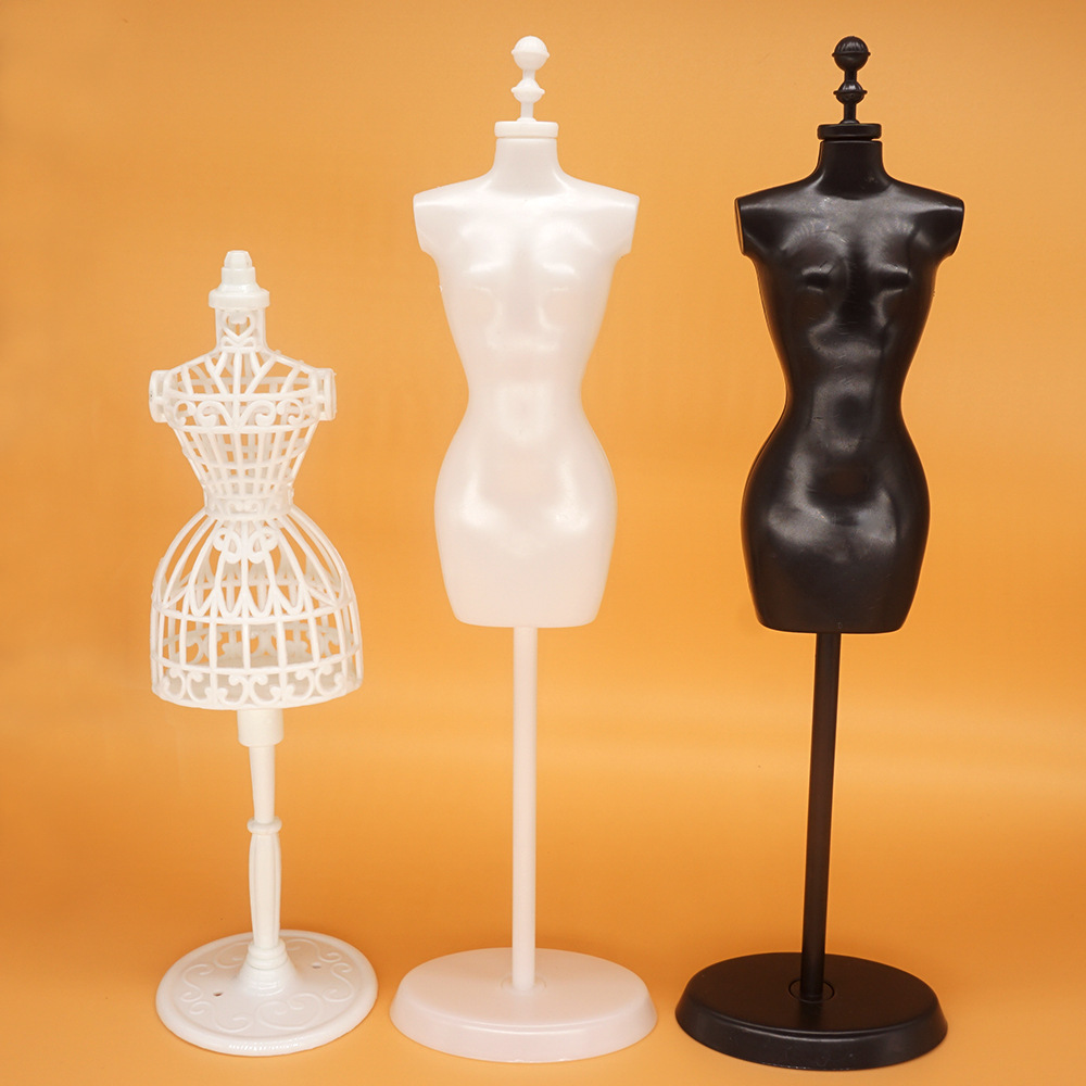 龙骨30cm六分洋娃娃可拆卸diy模特架人形衣架人型展示支架站架